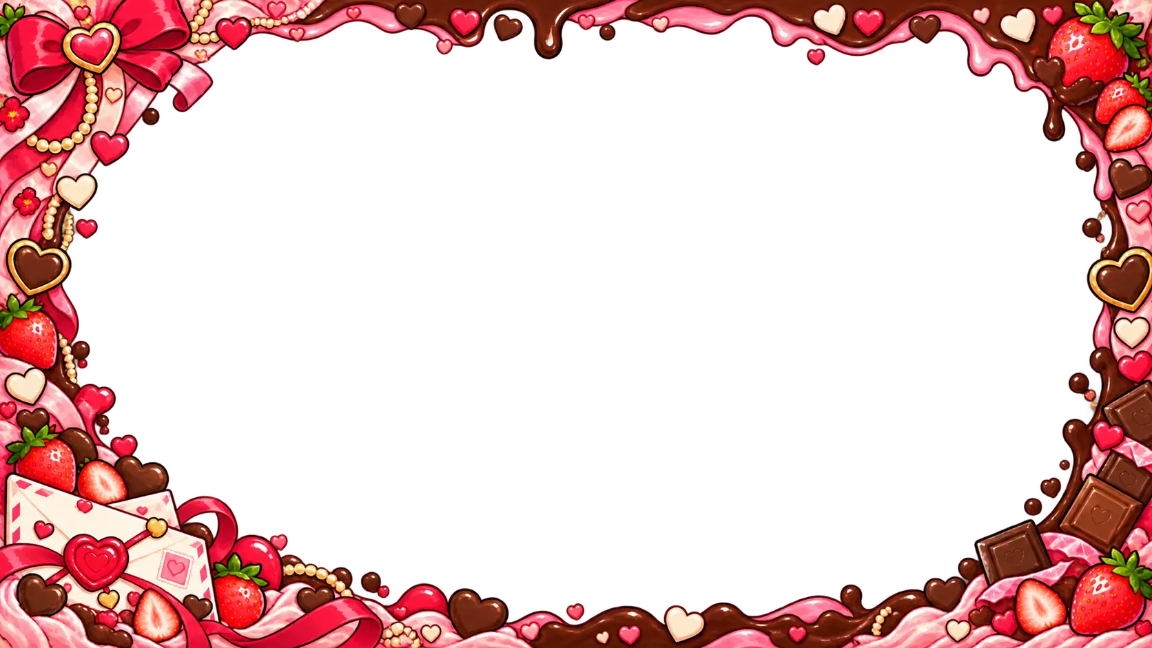 バレンタイン・チョコとハート